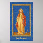 St. Philomena met Anchor (SNV 051) Poster (Voorkant)