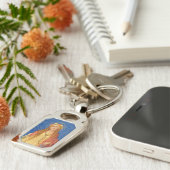 St. Philomena met Anchor (SNV 051) Sleutelhanger (Zijkant)