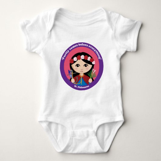 St. Philomena Romper (Voorkant)