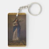 St Philomena Sleutelhanger (achterkant)