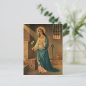 St. Philomena Wonder Worker Feast Day aug 10 Briefkaart (Staand voorkant)