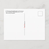 St. Philomena wordt onthoofd Briefkaart (Achterkant)