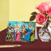 St. Philomena wordt onthoofd Kaart