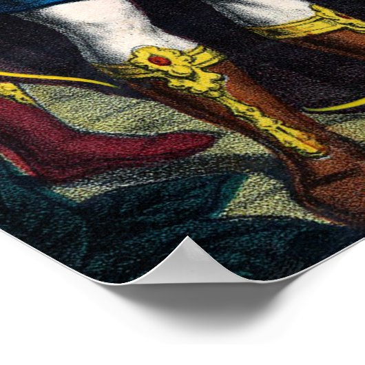 St. Philomena wordt onthoofd Poster (Hoek)