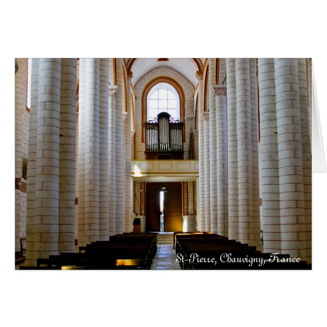 St Pierre, Chauvigny, Frankrijk (Voorkant Horizontaal)