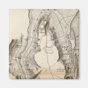St Pierre Plateau Atlas Map Magneet
