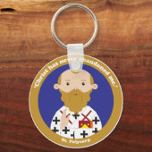 St. Polycarp Sleutelhanger (Voorkant)