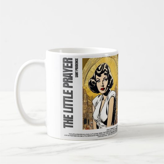 St Prudence Petite prière Café Mug (Gauche)