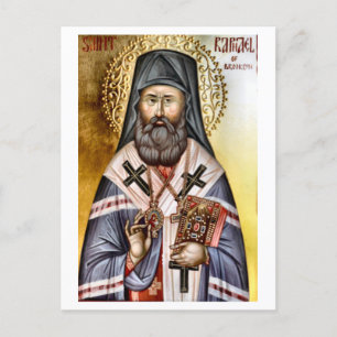 St. Rafaël van Brooklyn Orthodox Christelijk Icon Briefkaart