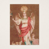 St. Raphael Archangel Prayer Funeral Heilige Kaart (Voorkant)