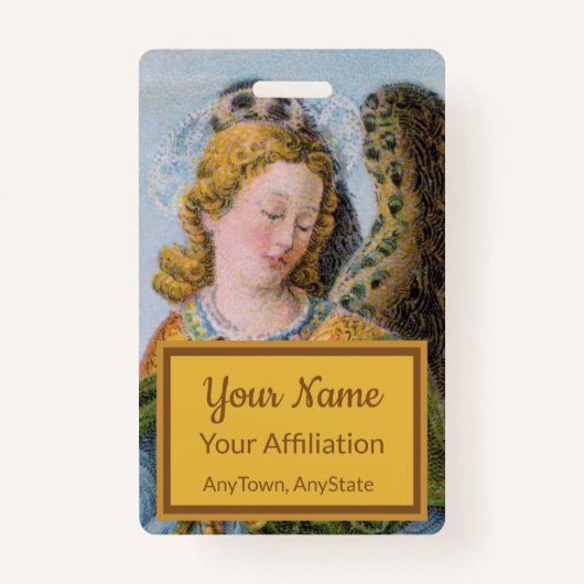 St. Raphael de Archangel (detail; M 017) Badge (Voorkant)