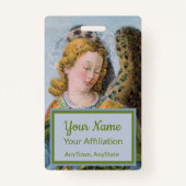 St. Raphael de Archangel (detail; M 017) Badge (Achterkant)