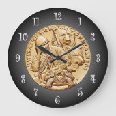 St. Regis Mohawk Tribe Code Talkers Bronzen Medail Grote Klok (Voorkant)