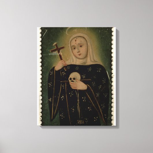 St. Rita de Casia Canvas Afdruk (Voorkant)