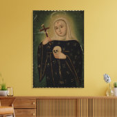 St. Rita de Casia Canvas Afdruk (Insitu (Woonkamer))