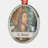 St. Rocco - San Rocco - Ornement d'argent St. Roch (Gauche)