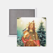 St. Rocco - San Rocco - St. Roch Religious Magnet (Recto/Verso)