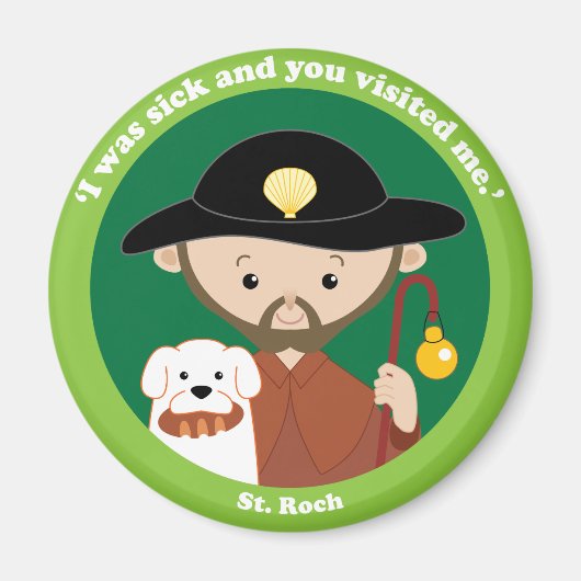 St. Roch Magneet (Voorkant)