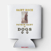 ST ROCH PATROON SINT VAN HONDEN BLIKJESKOELER (Achterkant)