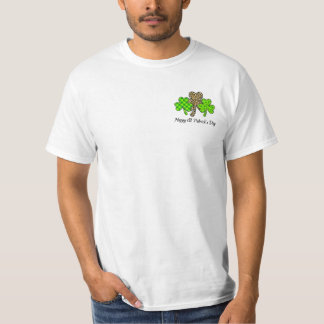 St Saint Patrick's Day Shamrocks T-shirt