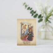 St Saint patron pérégrin de carte sainte de Cancer (Debout devant)