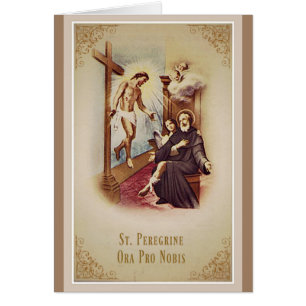 St Saint patron pérégrin de croix de Jésus de