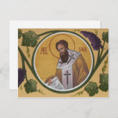 St. Sava Prayer Card Briefkaart (Voorkant / Achterkant)