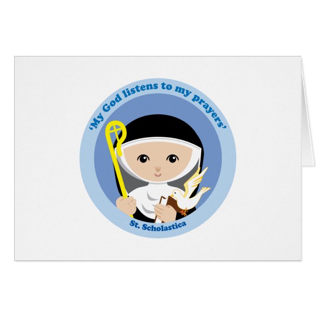 St. Scholastica (Devant horizontal)