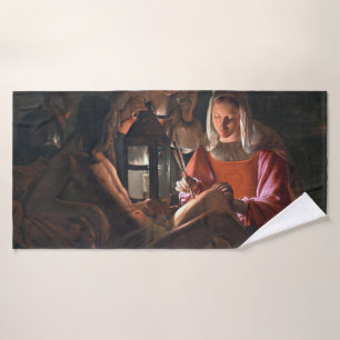 St. Sebastian Embracé par Irène, La Tour