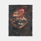 St. Sebastian Embraced by Irene, La Tour Fleece Deken (Voorkant)