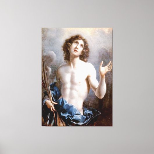 St. Sebastian Fine Art Canvas Print (Voorkant)