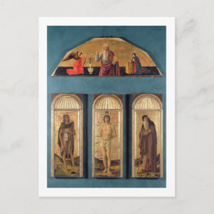 St. Sebastian tussen St. John de Baptist en St. Briefkaart