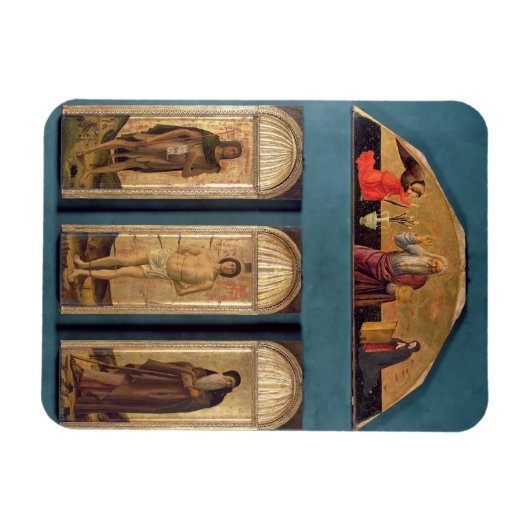 St. Sebastian tussen St. John de Baptist en St. Magneet (Horizontaal)