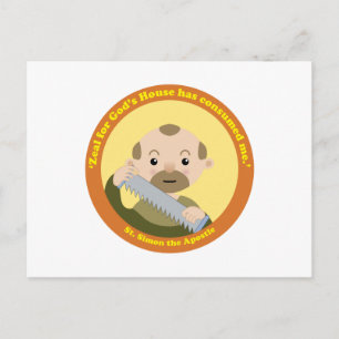St. Simon the Apostle Briefkaart