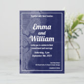 St. Simons Island Géorgie Vintage Carte Mariage (Debout devant)