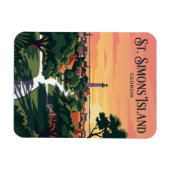 St. Simons Island VS Magneet (Horizontaal)