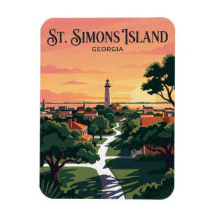 St. Simons Island VS Magneet