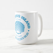 St Simons Island (zeeschelp) Koffiemok (Voorkant rechts)