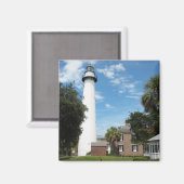 St. Simon's Light Magneet (Voorkant / Achterkant)