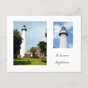 St. Simons Lighthouse Briefkaart