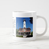 St Simons Lighthouse histoire spécialité mug (Droite)