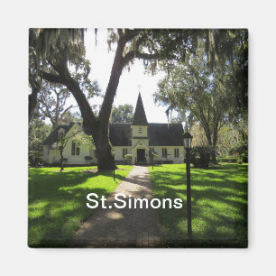 St.Simons Magnet Magneet