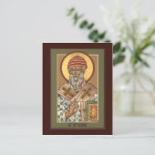 St. Spyridon Prayer Card Briefkaart (Staand voorkant)