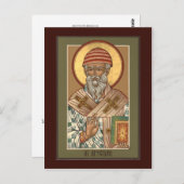 St. Spyridon Prayer Card Briefkaart (Voorkant / Achterkant)