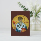 St. Spyridon Prayer Kaart (Staand voorkant)