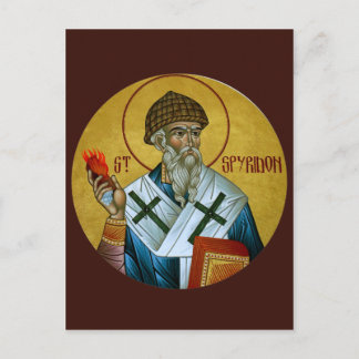 St. Spyridon Prayer Kaart