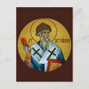 St. Spyridon Prayer Kaart