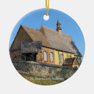 St. Stanislaus, Jodlowa kerstversiering Keramisch Ornament