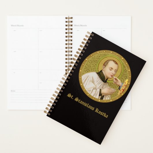 St. Stanislaus Kostka (SNV 25) (Image ronde) (Devant avec enveloppe)