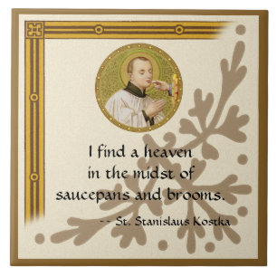 St. Stanislaus Kostka (SNV 25) Kitchen Tile 2 Tegeltje